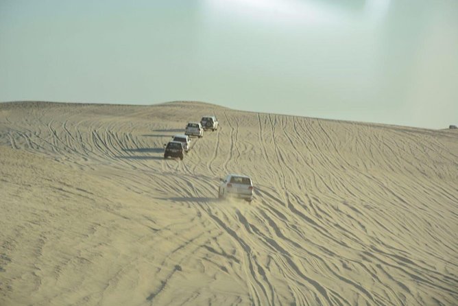 Premium Full-Day Safari, Dune Bash, Camel Ride and BBQ Meal in Desert Camp - From Doha to Sealine Beach