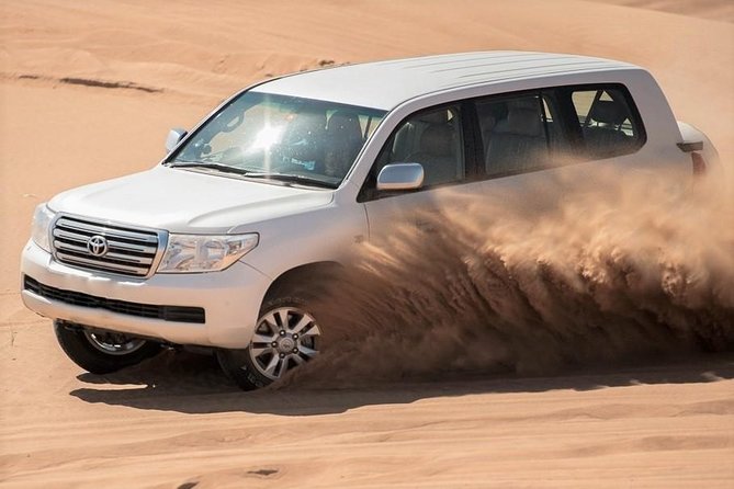 Premium Full-Day Safari, Dune Bash, Camel Ride and BBQ Meal in Desert Camp - BBQ at a Shared Desert Camp