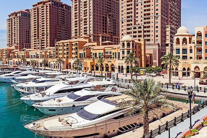 Private Doha City Tour With Desert Safari(Combo) - The Pearl shows Doha’s polished side
