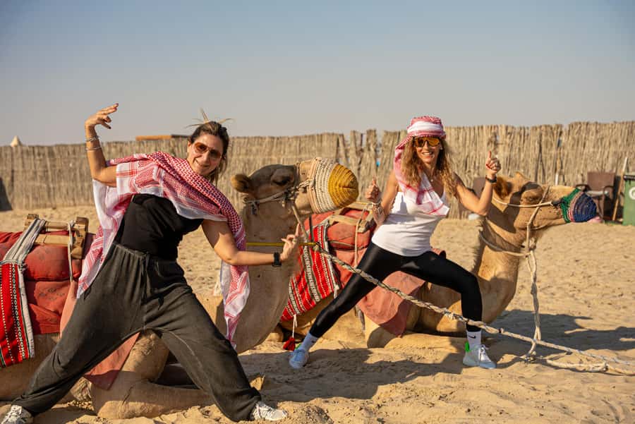Private Half-Day Desert Safari Tour+Camel Ride - The sand begins at Sealine Beach