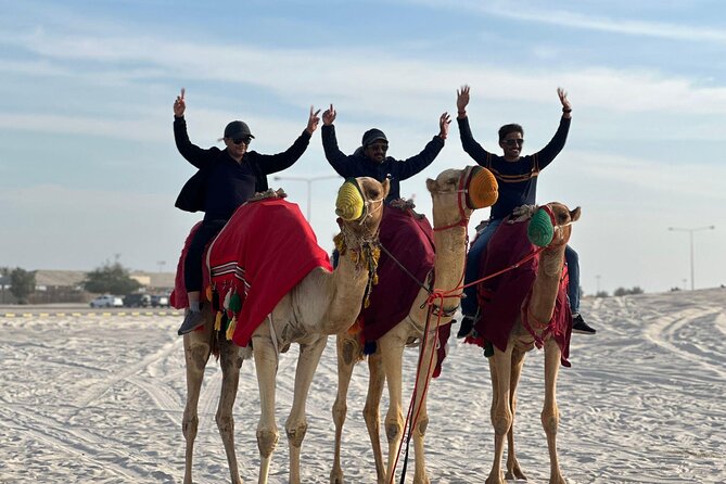 Private Sealine Beach Tour with Desert Activities - Sealine Beach and the change from sand to sea