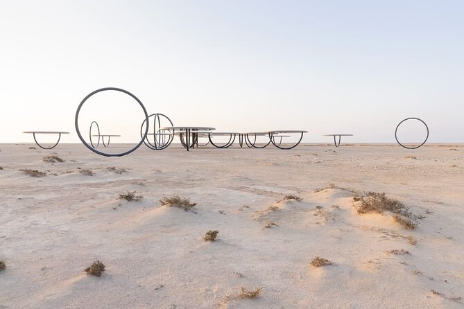 Private Tour to Zubara Fort Purple Island and Olafur Eliasson - What private transport adds to the day