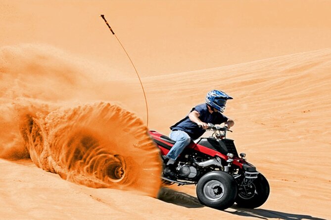 Qatar ATV and Quad Bike Experience With sand boarding - What the quad bike ride is meant to feel like