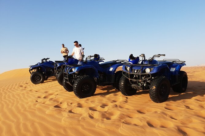 Qatar ATV and Quad Bike Experience With sand boarding - Who will enjoy this desert outing most?