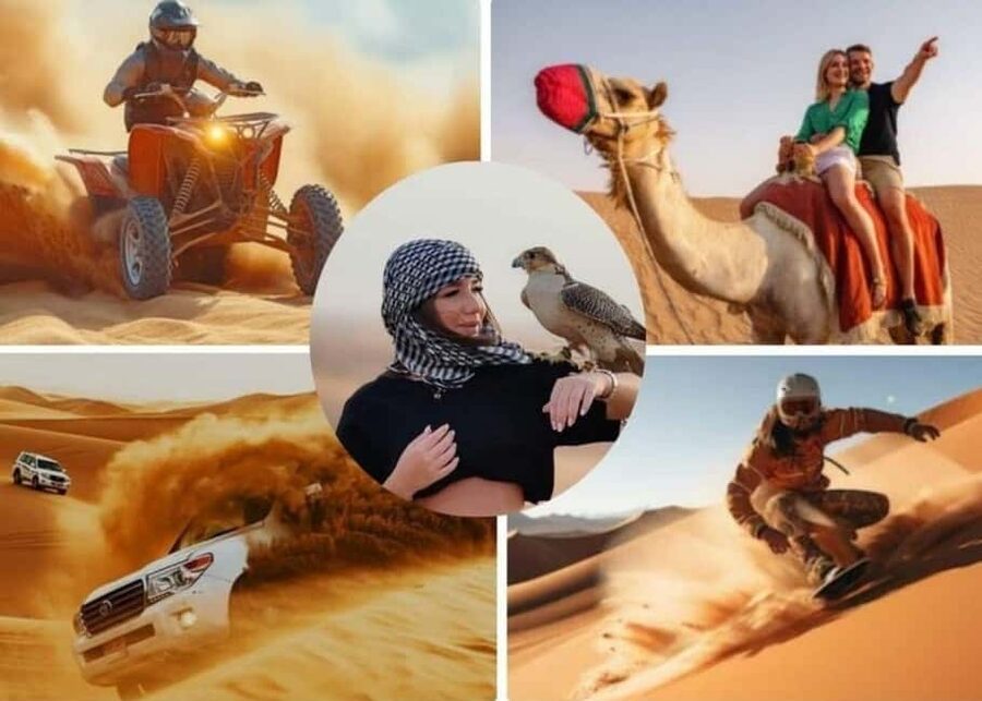 Qatar: ATV & Quad Dune Bashing, Camel Ride, & Sandboarding - From Doha to the open Qatar desert