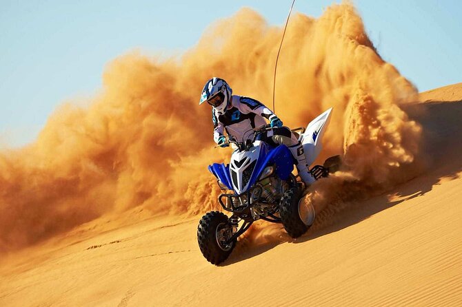 Qatar-ATV Self Drive Quad Bike Experience - The desert setting beyond the city