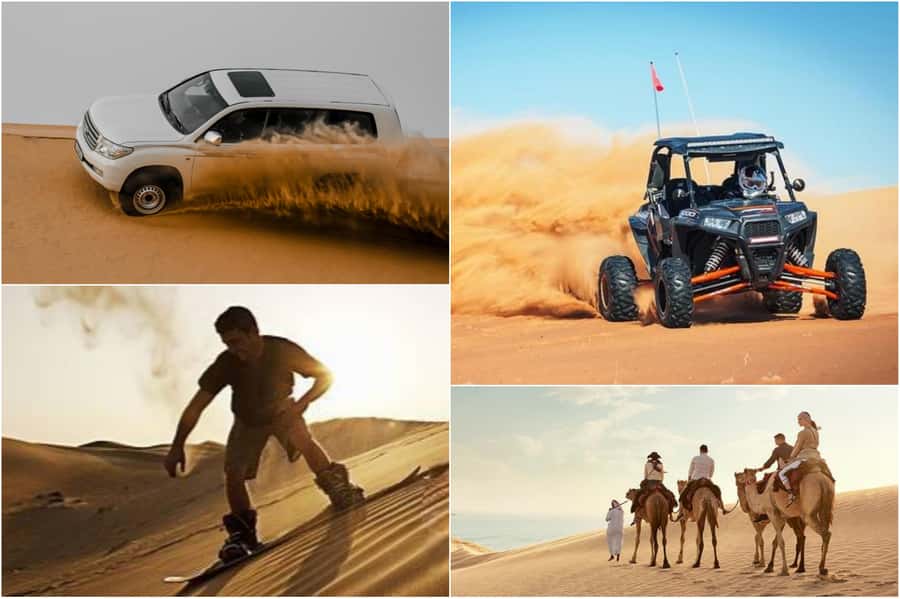Qatar Desert Safari, Quad bike, Camel Ride and Sandboarding - Leaving Doha for Qatar’s open desert