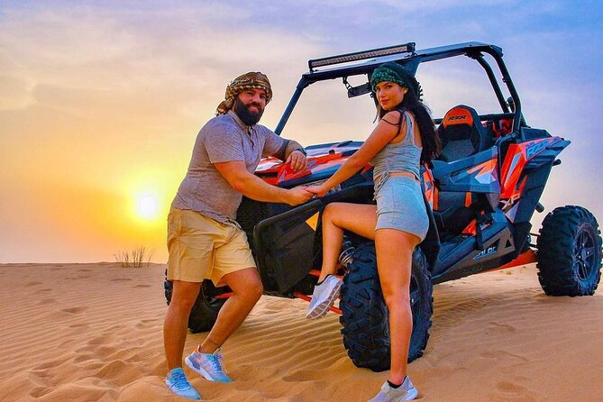 Qatar Desert Thrills Self Ride Dune Buggy Safari and Camel Ride - Taking the wheel outside Doha
