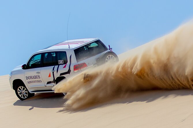 Qatar Half Day Desert Safari(Camel Rides & Sandboarding) - Camel riding and the Al Majles Resort stop