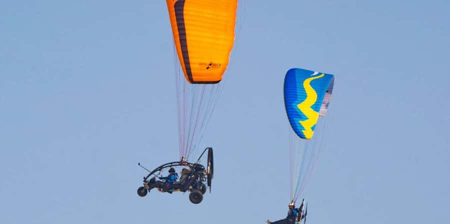 Qatar's Skybound Adventure: Exclusive Private Paratrike tour - What the desert looks like from above
