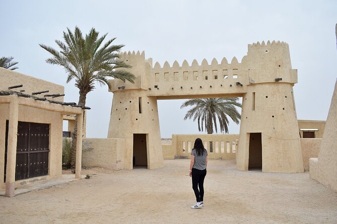 Qatar West Coast tour to Richard Serra Sculpture and Mushroom Rock Formation - Zekreet Fort, where two building phases meet