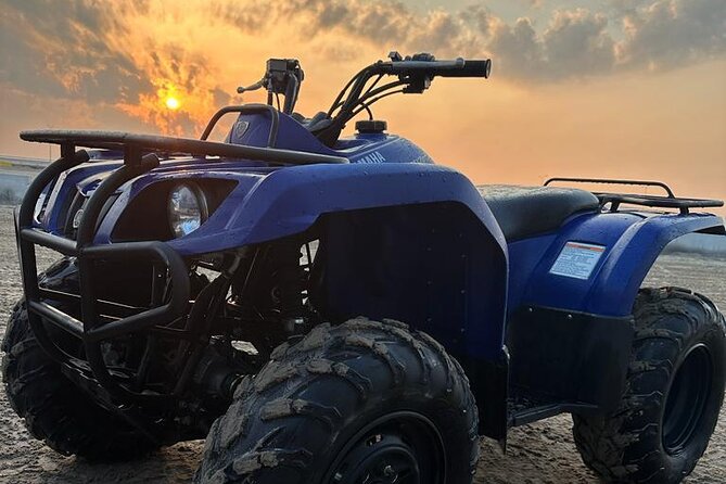 Quad Bike ATV Experience in Doha - Riding a 250cc quad bike outside Doha