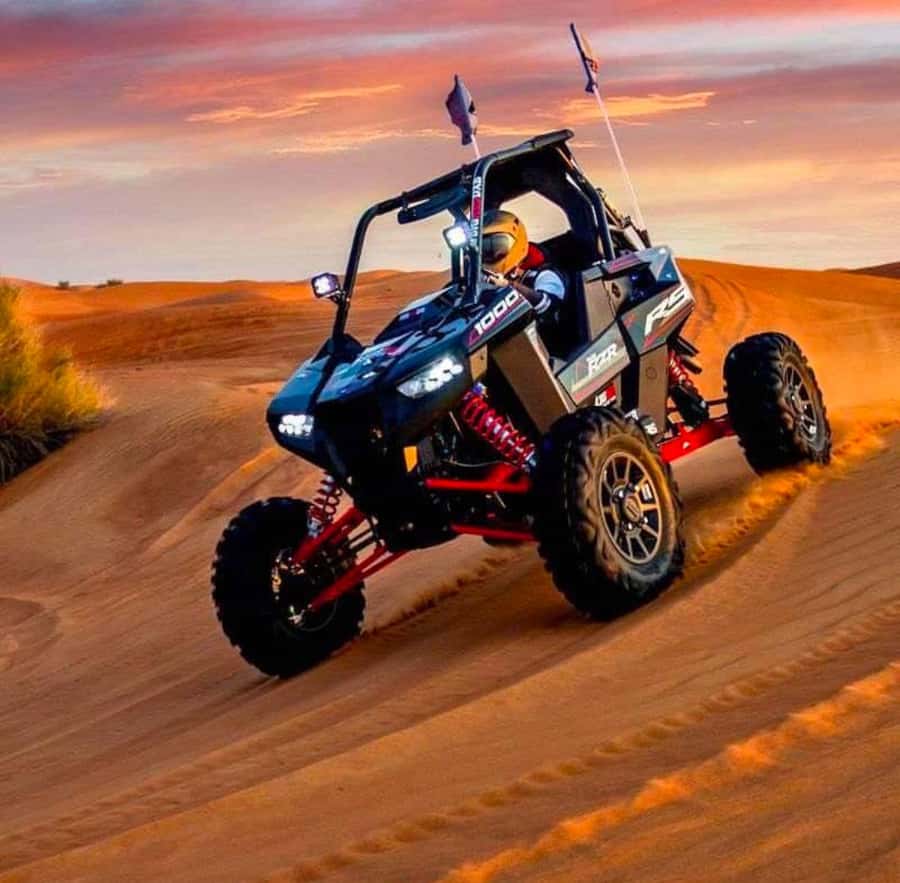 Quad Bike/Buggy, Desert Safari, Camel Ride, Dune Bashing - The 25-minute quad-bike session