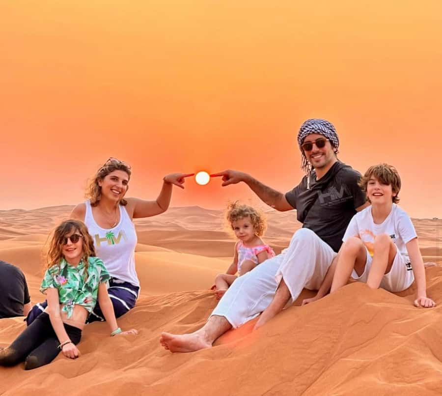 Quad Bike/Buggy, Desert Safari, Camel Ride, Dune Bashing - Photo stops and the sunset schedule