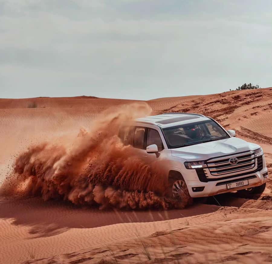 Relax Inland Sea Tour, Desert Safari, Camel Ride, SandBoard - Quad biking: exciting, but a separate risk decision