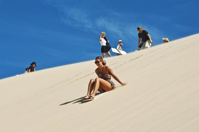 Sharing or Private Safari, Sand Boarding, Camel Ride, inland Sea Quick swim - The guide can shape the day