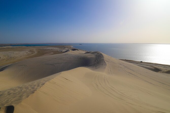 Special Private Arabic Setup with Desert safari experience. - A 20-minute camel ride at Sealine Beach
