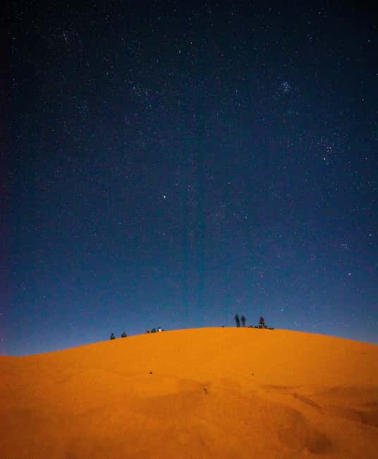 Star Studded Night Desert Safari Doha Qatar - The Inland Sea after dark