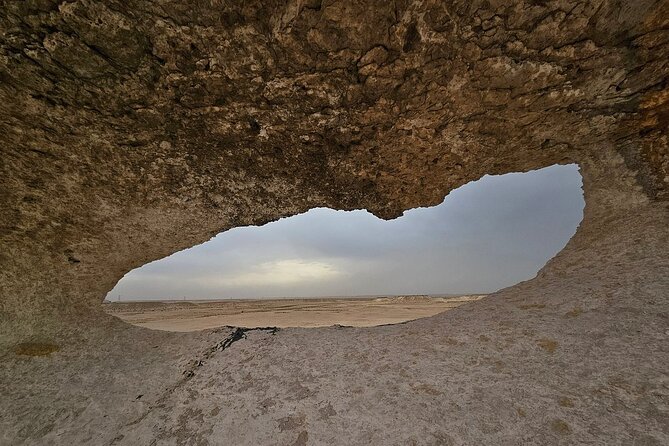 West Of Qatar, Mushroom Rocks, Camel Racing Track, Richard Serra - Leaving Doha for Qatar’s western desert