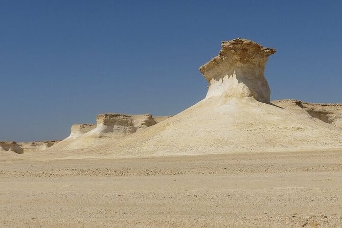 West Of Qatar Richard Serra sculpture, Mushroom Hills,Camel track - Al Shahaniya Racetrack and Qatar’s camel tradition