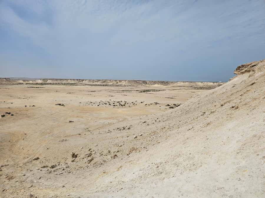 West Qatar-Doha Richard sierra,camel race,mushroom rock - Walking at Richard Serra’s Brouq nature reserve
